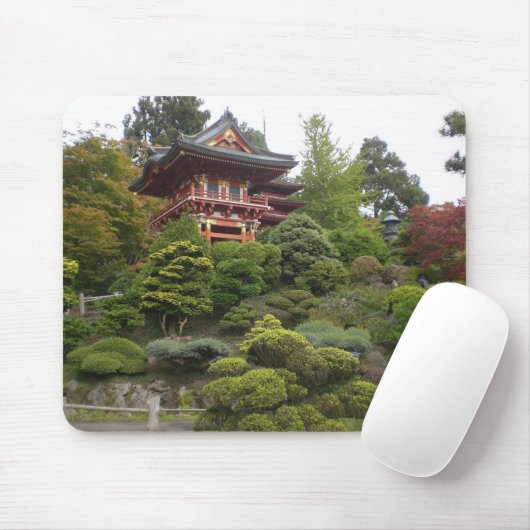 San Francisco Japanese Tea Garden Mouse Pad Mousepad (Mit Mouse)