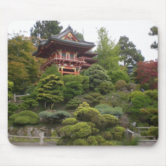 San Francisco Japanese Tea Garden Mouse Pad Mousepad (Vorne)