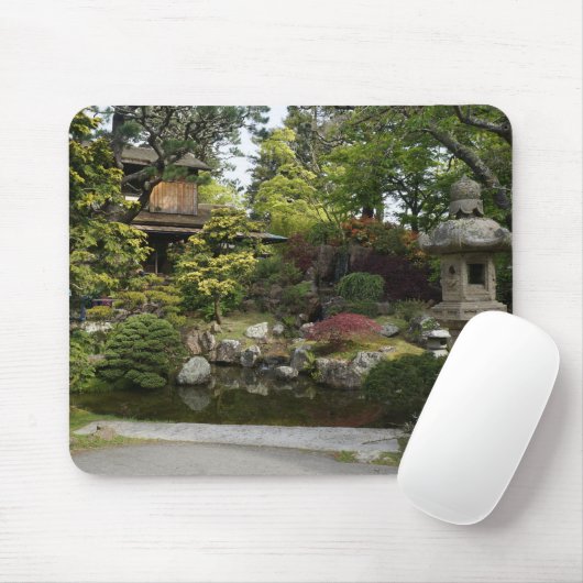 San Francisco Japanischer Teegarten #3 Mouse Pad Mousepad (Mit Mouse)