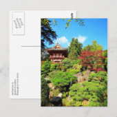 San Francisco Japanischer Teegarten Postkarte (Vorne/Hinten)