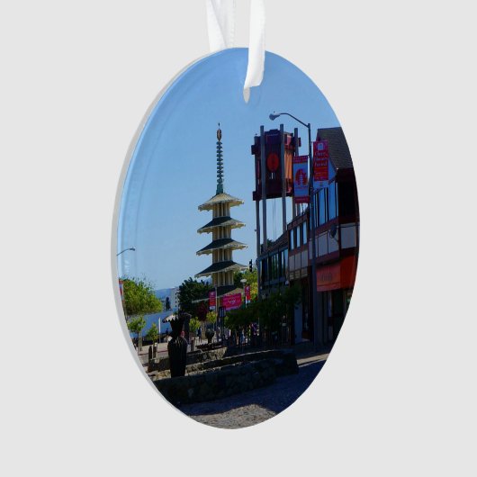 San Francisco Japantown #2 Ornament (Vorderseite)