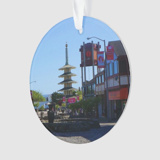 San Francisco Japantown #2 Ornament (Vorderseite)