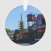 San Francisco Japantown #2 Ornament (Vorderseite)