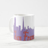 San Francisco Kaffeetasse (Vorderseite Links)