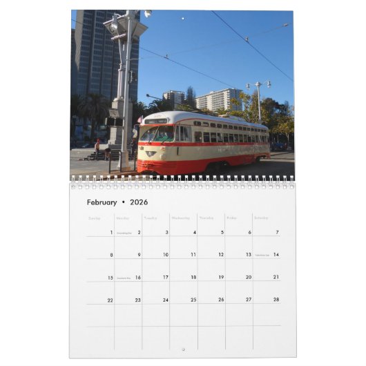 San Francisco Kalender (Feb 2026)
