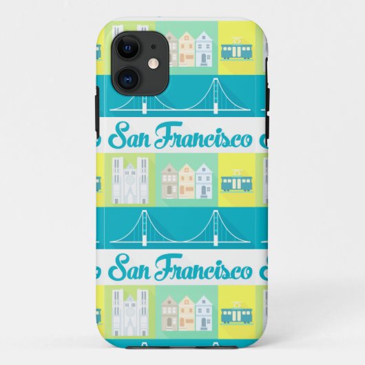 San Francisco Kalifornien amerikanische Case-Mate iPhone Hülle (Rückseite)