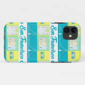 San Francisco Kalifornien amerikanische Case-Mate iPhone Hülle (Rückseite (Horizontal))