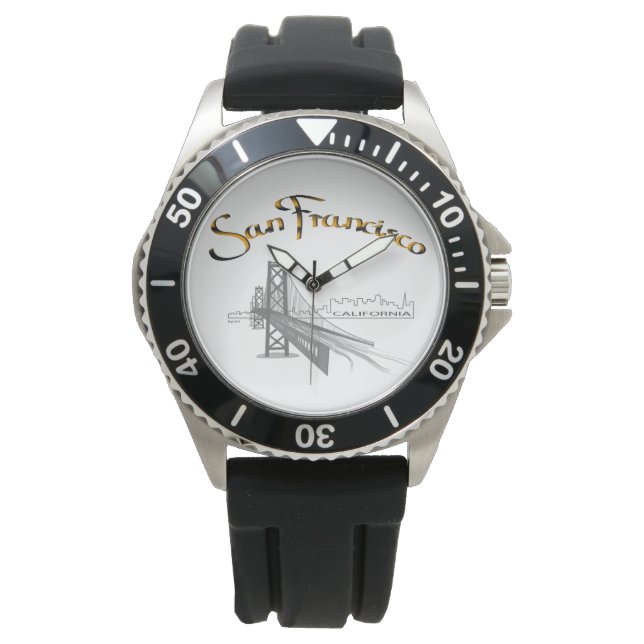 San Francisco, Kalifornien Armbanduhr (Vorderseite)