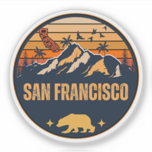 San Francisco, Kalifornien Aufkleber