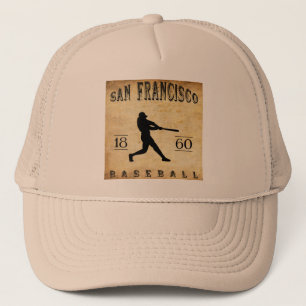 San Francisco Kalifornien Baseball 1860 Truckerkappe