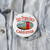 San Francisco Kalifornien Button (Beispiel)
