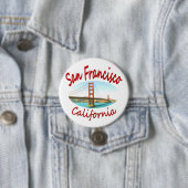 San Francisco Kalifornien Button (Beispiel)