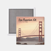 San Francisco Kalifornien Die Golden Gate Bridge Magnet (Vorderseite/Rückseite)