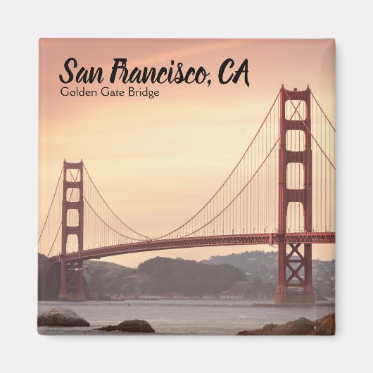 San Francisco Kalifornien Die Golden Gate Bridge Magnet (Vorne)