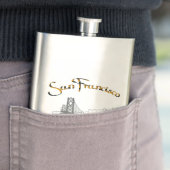 San Francisco, Kalifornien Flachmann (Beispiel)