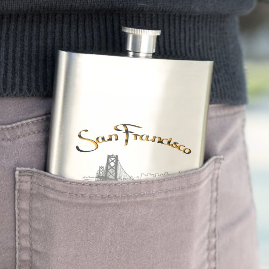 San Francisco, Kalifornien Flachmann (Beispiel)