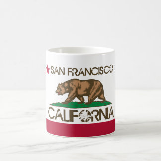 San Francisco Kalifornien Flagge Kaffeetasse