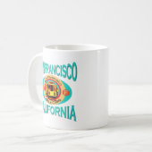 San Francisco Kalifornien Geschenk Kaffeetasse (Vorderseite Links)
