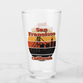 San Francisco, Kalifornien Glas (Rückseite)