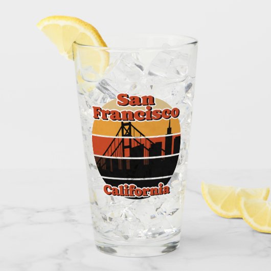 San Francisco, Kalifornien Glas (Vorderseite Ice)