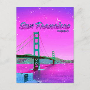 San Francisco Kalifornien Golden Gate Bridge  Postkarte
