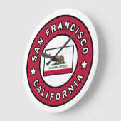 San Francisco Kalifornien Große Wanduhr (Winkel)