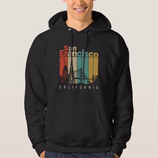 San Francisco Kalifornien Hoodie (Vorderseite)