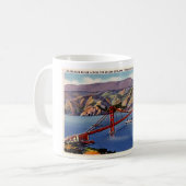 San Francisco, Kalifornien Kaffeetasse (Vorderseite Links)