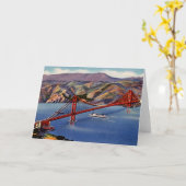 San Francisco, Kalifornien Karte (Gelbe Blume)