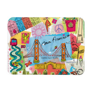 San Francisco, Kalifornien Magnet