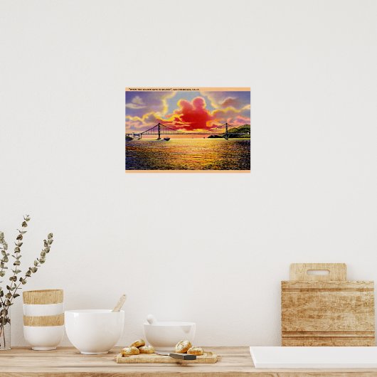 San Francisco, Kalifornien Poster (Küche)