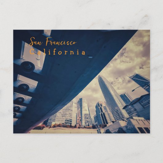 San Francisco, Kalifornien Postkarte (Vorderseite)