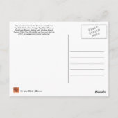 San Francisco Kalifornien Postkarte (Rückseite)