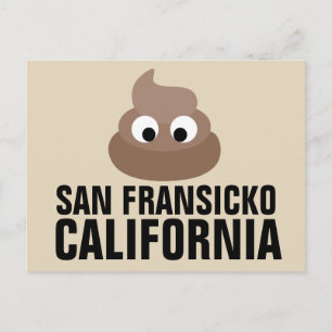 SAN FRANCISCO KALIFORNIEN, SAN FRAN SICKO Postkart Postkarte