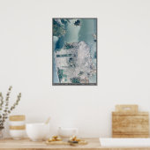 San Francisco, Kalifornien, Satellitenposter Poster (Küche)