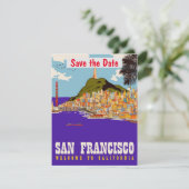 San Francisco, Kalifornien, Save The Date (Stehend Vorderseite)