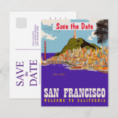 San Francisco, Kalifornien, Save The Date (Vorne/Hinten)