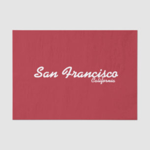 San Francisco, Kalifornien Seidenpapier