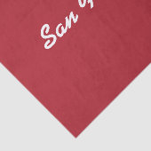 San Francisco, Kalifornien Seidenpapier (Ausschnitt)