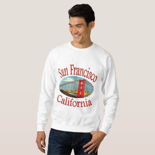 San Francisco Kalifornien Sweatshirt (Vorne ganz)