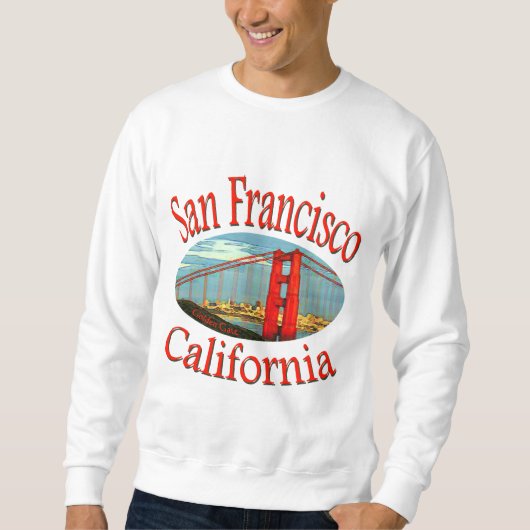 San Francisco Kalifornien Sweatshirt (Vorderseite)