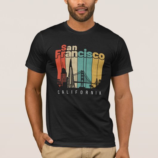 San Francisco Kalifornien T-Shirt (Vorderseite)
