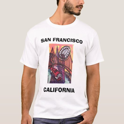 SAN FRANCISCO, KALIFORNIEN T-Shirt (Vorderseite)