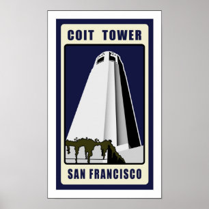 San Francisco, Kalifornien, USA Poster