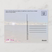 San Francisco, Kalifornien, USA Postkarte (Rückseite)