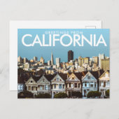 San Francisco, Kalifornien, Vereinigte Staaten Pos Postkarte (Vorne/Hinten)