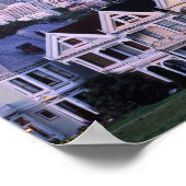 San Francisco, Kalifornien. Viktorianische Sicht Poster (Ecke)