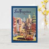 San Francisco Karte (Gelbe Blume)