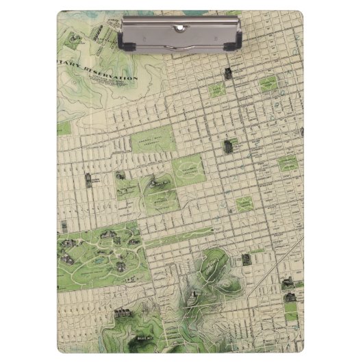 San Francisco Klemmbrett (Vorderseite)