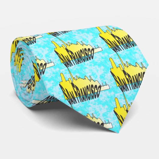 San Francisco Krawatte (Gerollt)